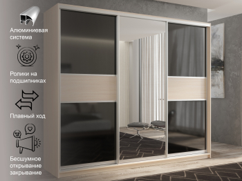 Шкаф-купе 3х дверный Кааппи 9 180х45