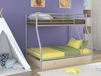 Кровать двухъярусная «Гранада 2Я» (Дуб молочный)
