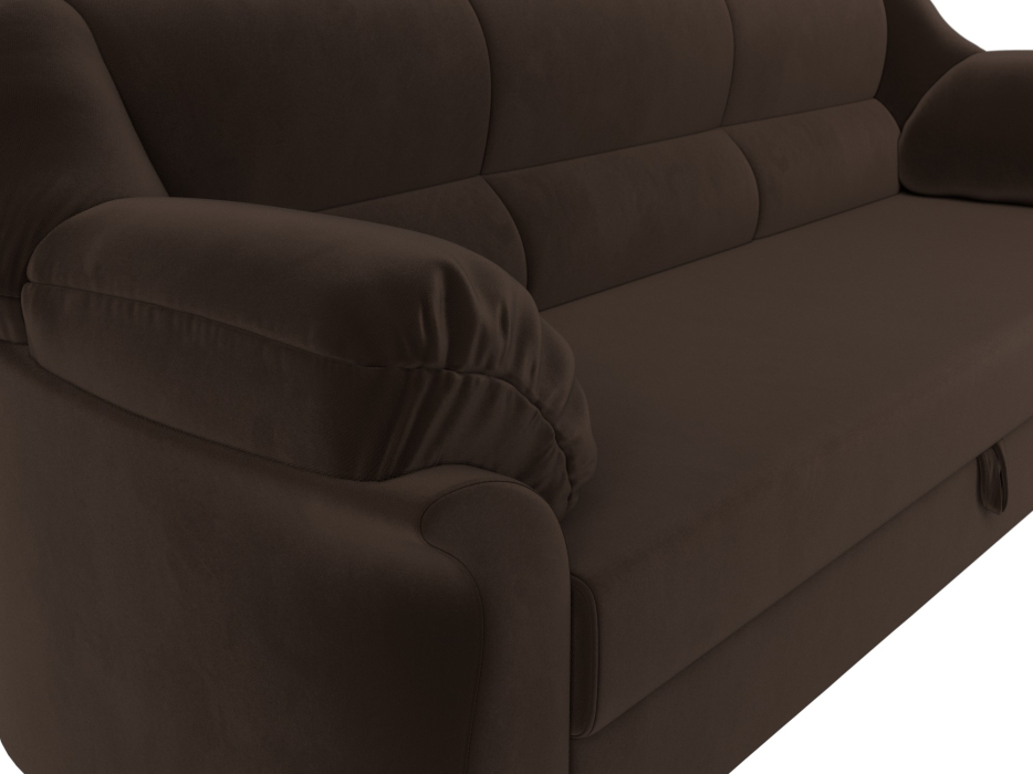 Диваны кровати со спальным местом, Диван прямой Карнелла, микровельвет