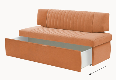 Прямой кухонный диван Аргус 198 ящик