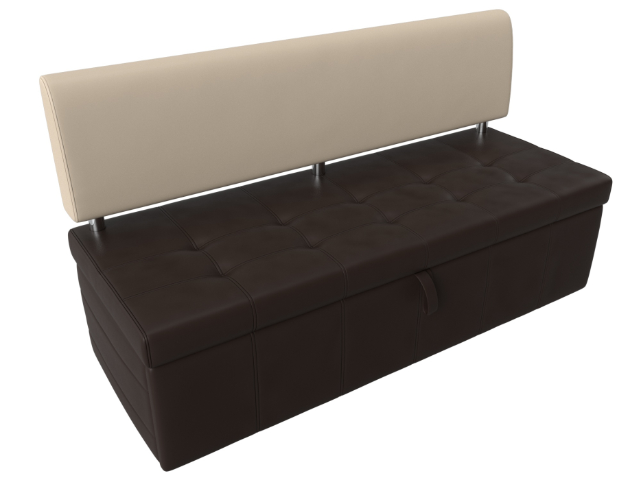 Диваны прямые кухонные, Кухонный прямой диван Стоун, экокожа