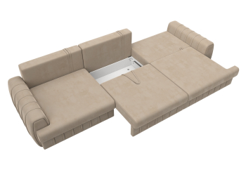 Диван прямой Лига-057 НПБ Лонг, велюр SEVEN