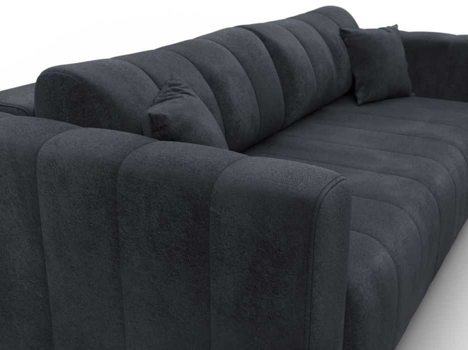 Диваны с ящиком для белья, Диван прямой Лига-062 НПБ, Велюр TOWER