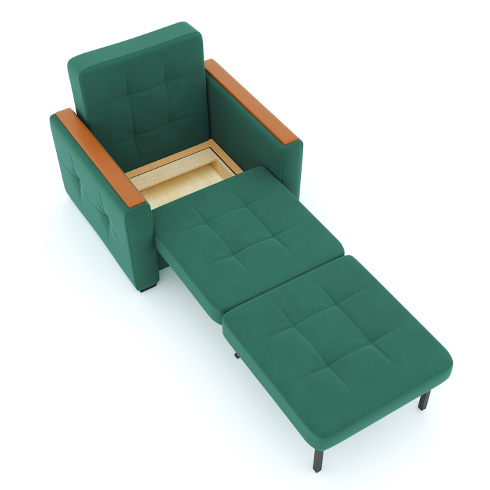 Кресла-кровати, Кресло-кровать Этро Вуд велюр, 80