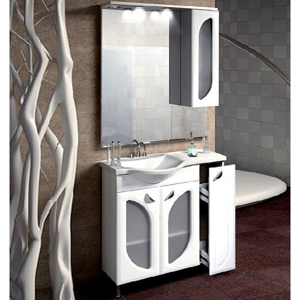 Ванная, Мебель для ванной Belux Лира 80 L