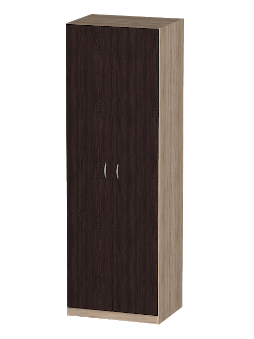 Для одежды, Распашной шкаф Лайф с полками 80*60*240 Дуб сонома