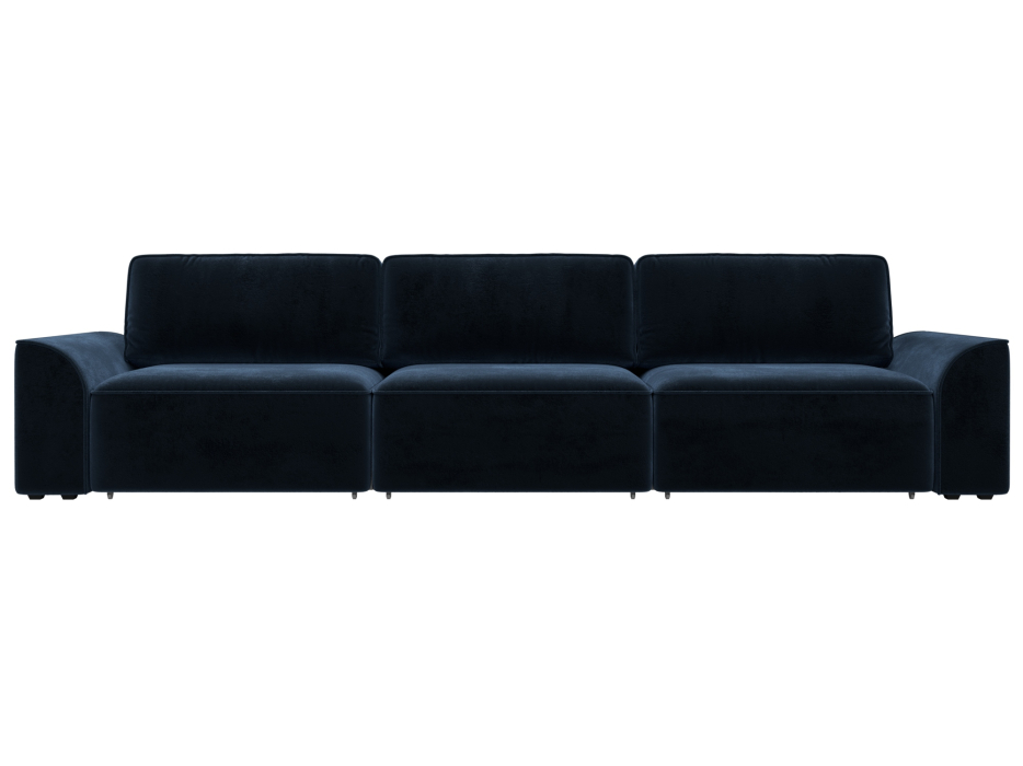 Диваны еврокнижки, Диван прямой Лига-048 НПБ Лонг, велюр TOWER