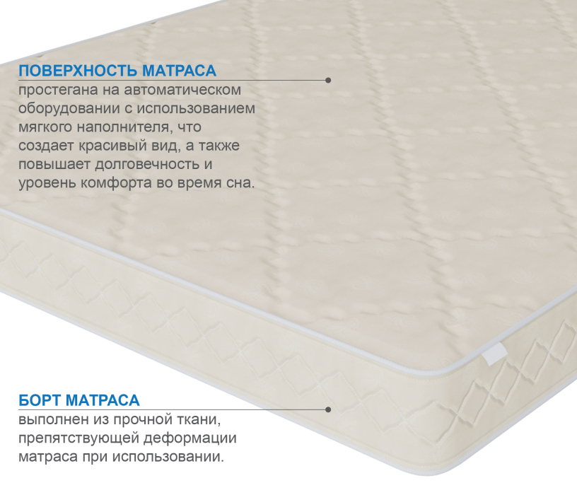 Матрасы 120 см, Матрас Классик-Орландо в скрутке 1200х1900