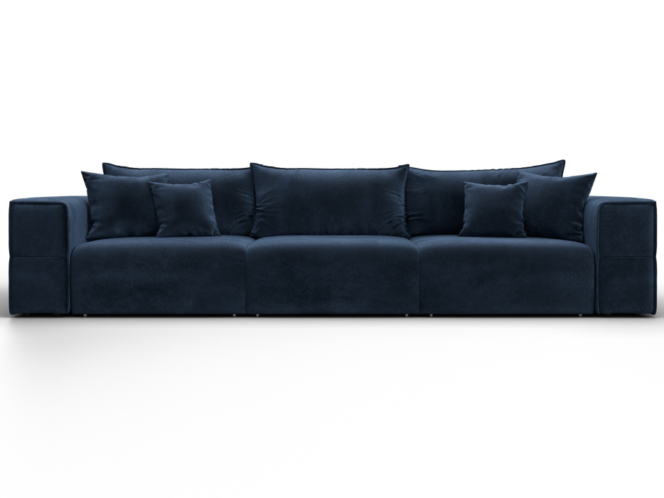 Диваны еврокнижки, Диван прямой Лига-058 НПБ Лонг, велюр TOWER