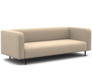 Диван офисный 3-х местный Акцент велюр