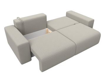 Диван прямой Лига-036 НПБ Классик, рогожка Амур