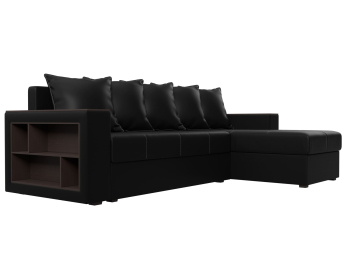 Диван угловой Дубай Лайт, экокожа, правый угол