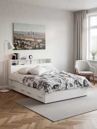 Кровать Камелия 1400 с ящиками