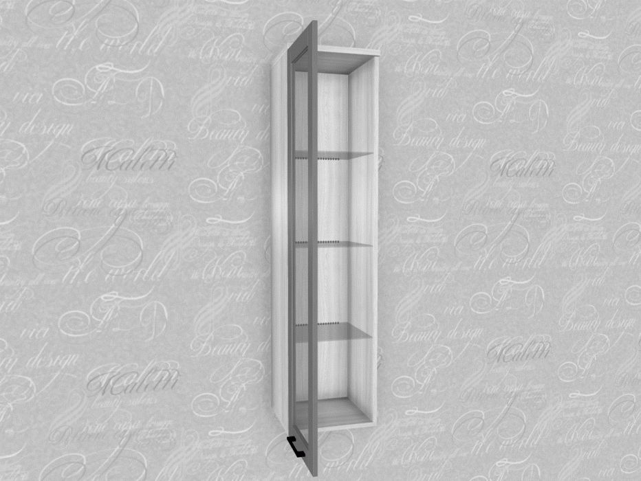 Настенные полки, Модульная система Грейс Антресоль АН-5002  Снежный Ясень