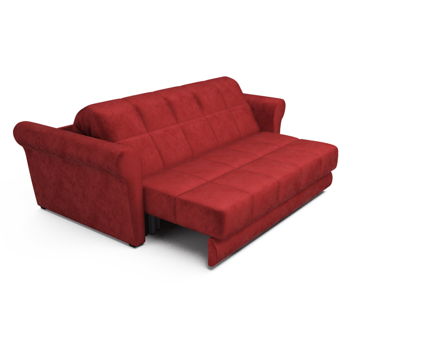 Диваны с ящиком для белья, Диван аккордеон Гранд НПБ 180х200 Бархат