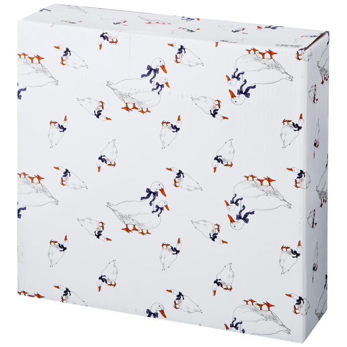 Прочая посуда и аксессуары, Набор подстановочных тарелок "Гуси" 26,5 см