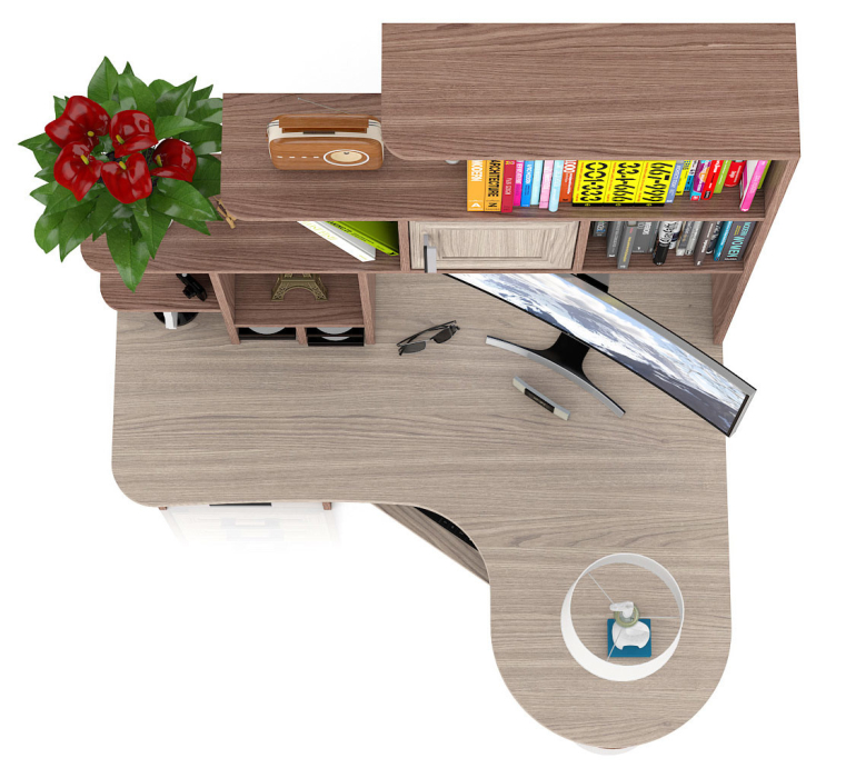 Детские столы, Угловой компьютерный стол Варяг-3