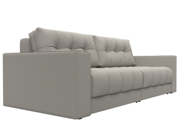 Диван прямой с декором Лига-049 НПБ, рогожка Амур