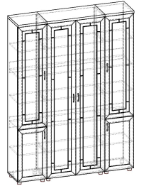 Кабинет-библиотека  ПРЕМЬЕР-3