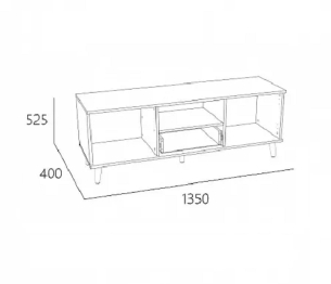 Тумба ТВ Дакота НМ 040.23