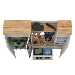 Узкая прихожая Октава № 22