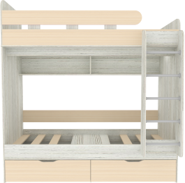 Двухъярусная кровать Юниор 5 80х190, Винтерберг