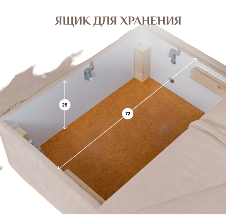 Детские диваны, Диван 1010, правый угол