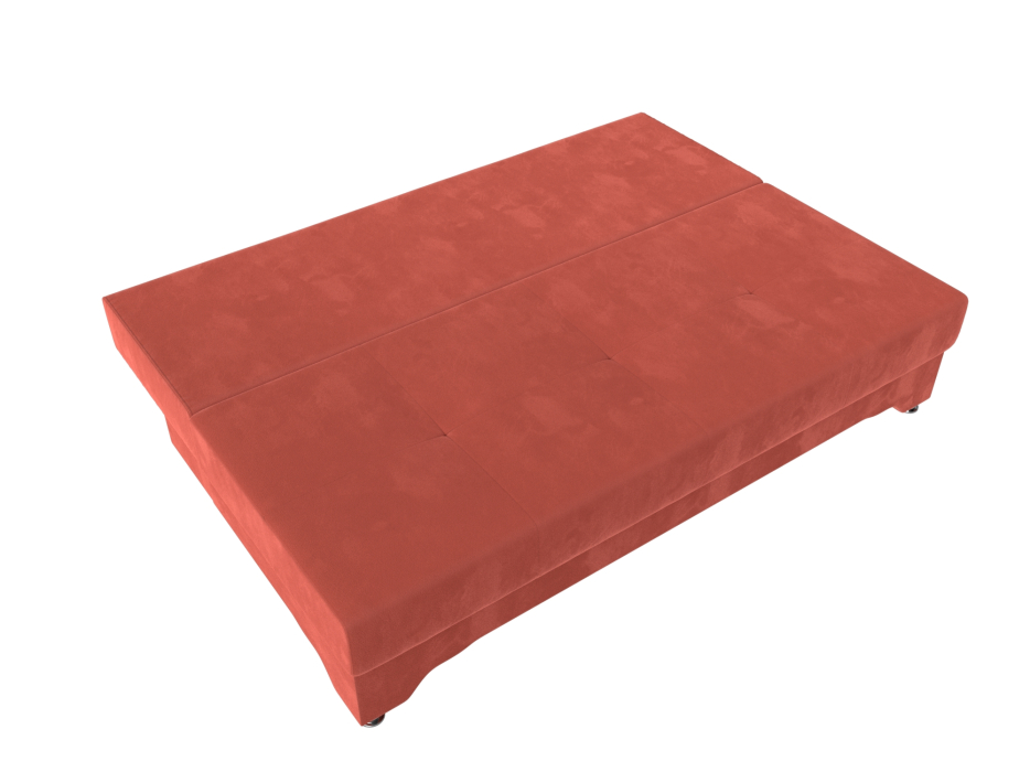 Диваны еврокнижки, Диван прямой Ник-2, микровельвет