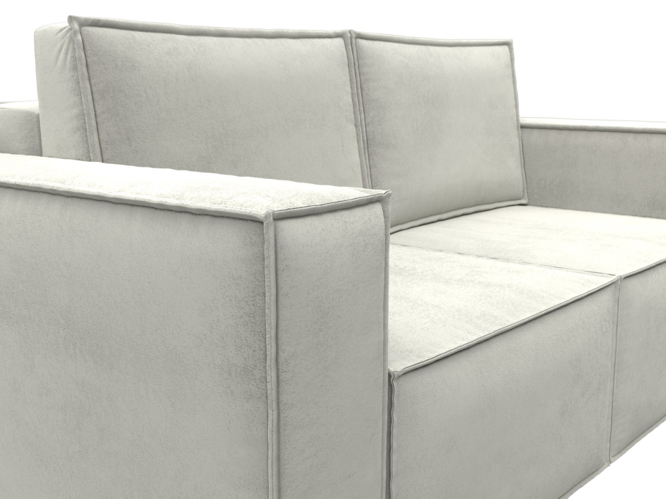 Диваны кровати со спальным местом, Диван прямой Куба мини, велюр TOWER