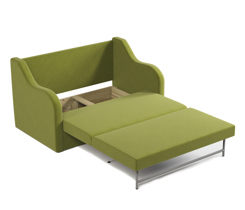 Диваны прямые кухонные, Диван-кровать Классика 2В, велюр