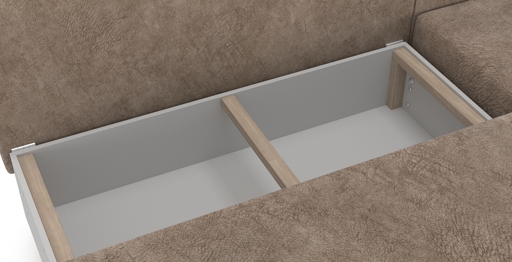 Диваны угловые в гостиную, Угловой диван Каир Lux, велюр, правый