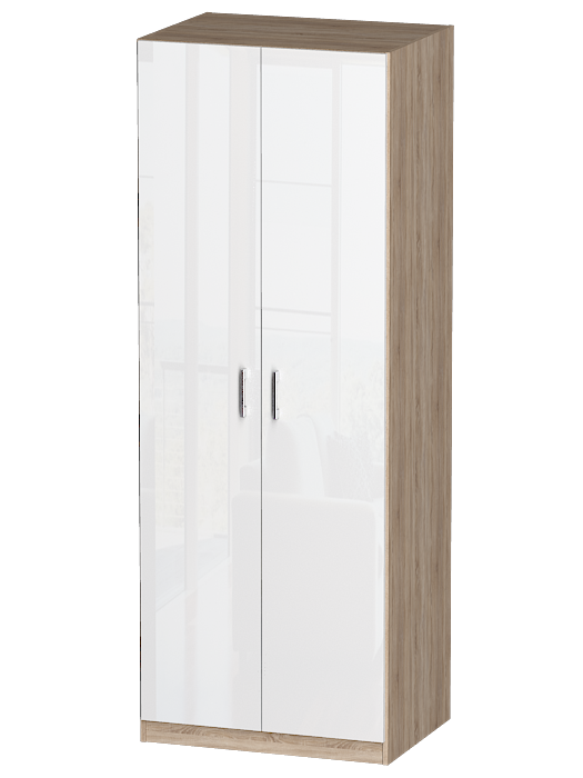 Для одежды, Распашной шкаф Лайф для одежды 80*60*215 Дуб сонома