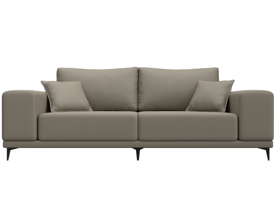 Диваны кровати со спальным местом, Диван прямой Льюес, экокожа GRIFON