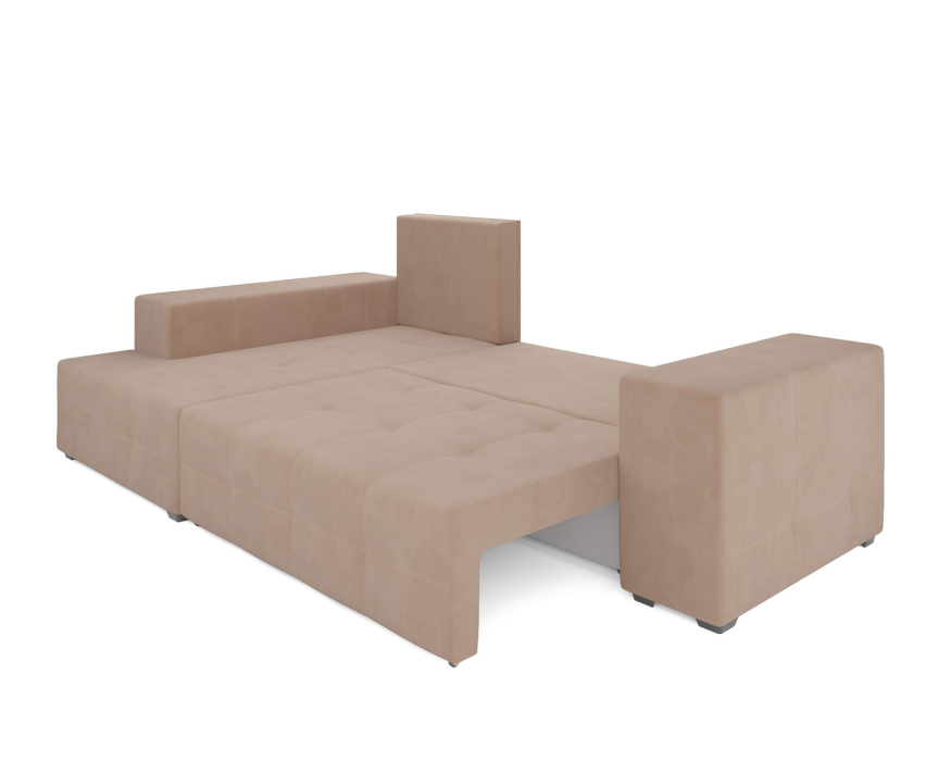 Диваны угловые в гостиную, Диван угловой Монреаль Левый угол (Велюр)