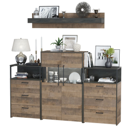 Набор мебели в гостиную с подсветкой серии Трувор № 9