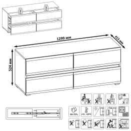 Сидней гостиная комплектация № 109