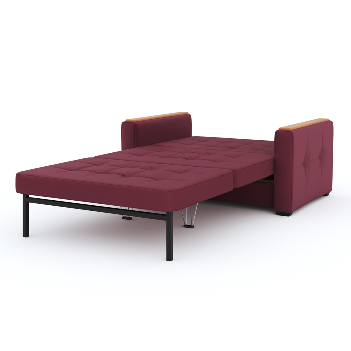 Диваны с ящиком для белья, Диван- кровать Этро Вуд, велюр, 100