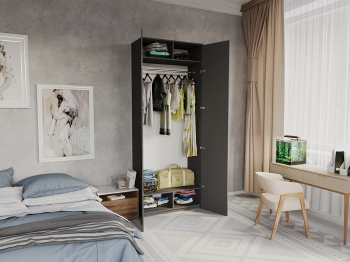 Шкаф распашной Лорена КМ-2