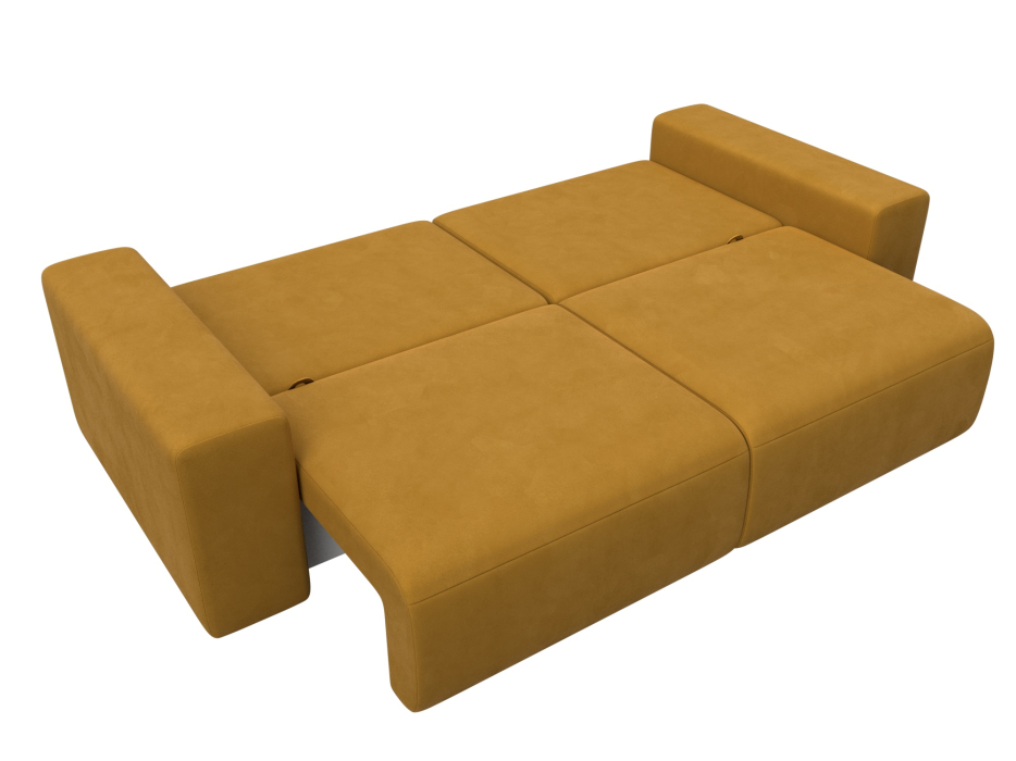 Диваны еврокнижки, Диван прямой Лига-036 НПБ Классик, велюр BRUT