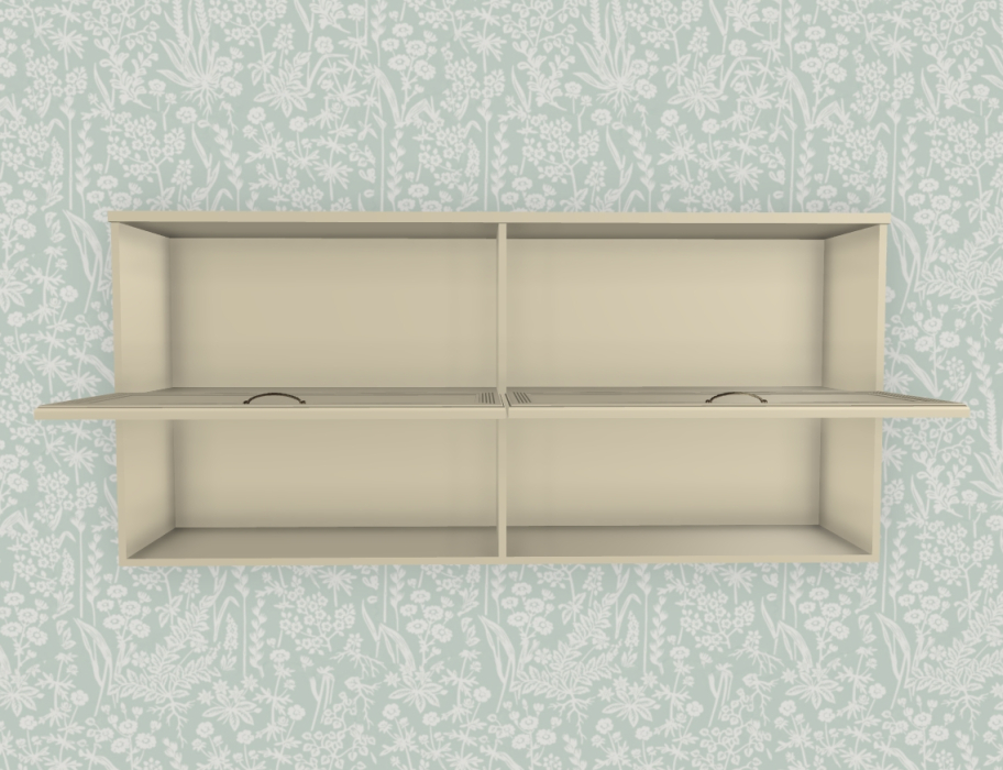 Настенные полки, Модульная система Карина Антресоль АН-1015