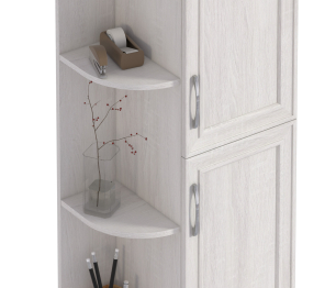 Шкаф торцевой Флоренция СБ-2392