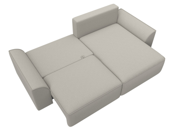 Диван угловой Лига-048 НПБ, рогожка Амур