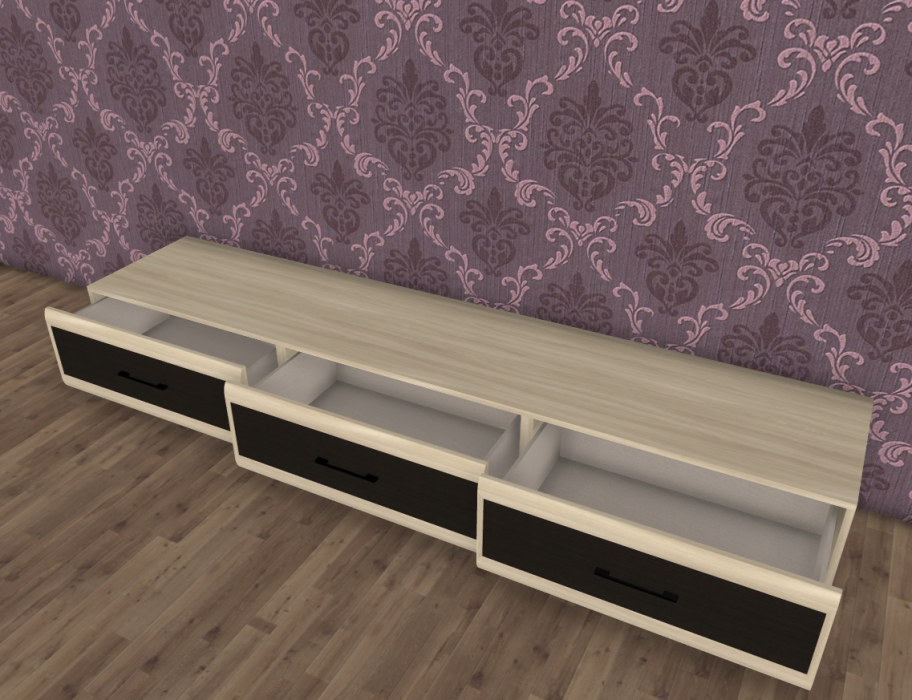 ТВ-тумбы, Модульная система Камелия Тумба ТБ-2671