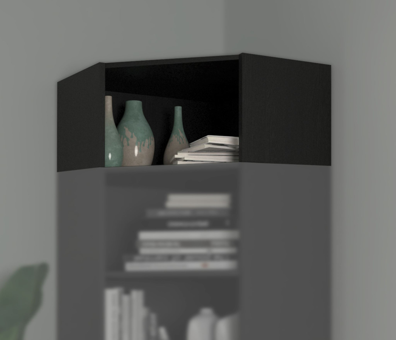 Открытые, Надстройка Бетти угловая 550х550х280х350