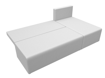 Угловой диван Поло правый угол, экокожа