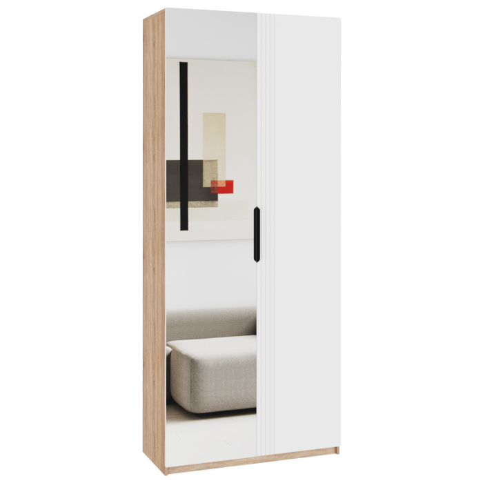 Шкафы распашные, Шкаф распашной Астрис - 2 с зеркалом