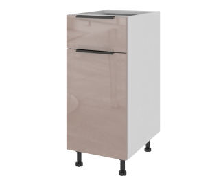 Тумба напольная с 1-м ящ. 82*40 Калипсо (ТЯ1-40Ц)+(ФТЯ1-40)