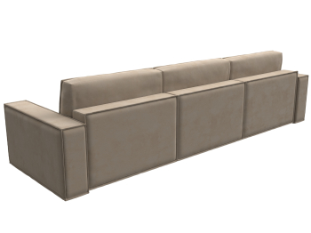 Прямой диван Куба лонг, велюр