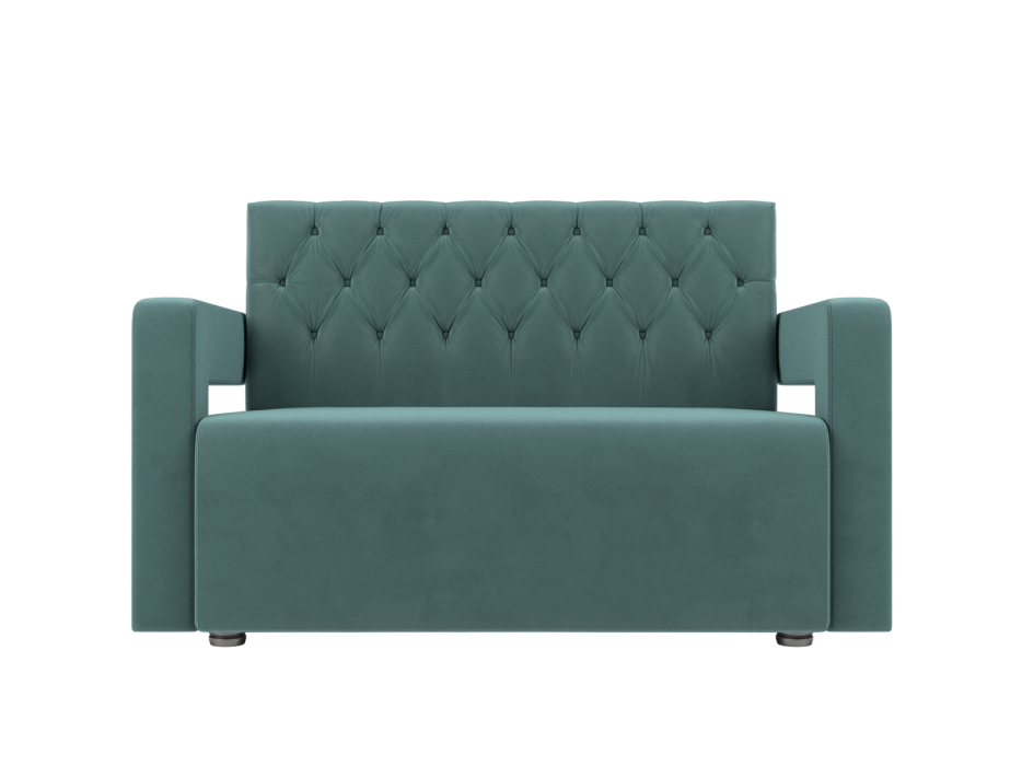 Дизайнерские диваны для гостиной, Прямой диван Рамос Люкс 2-х местный, велюр