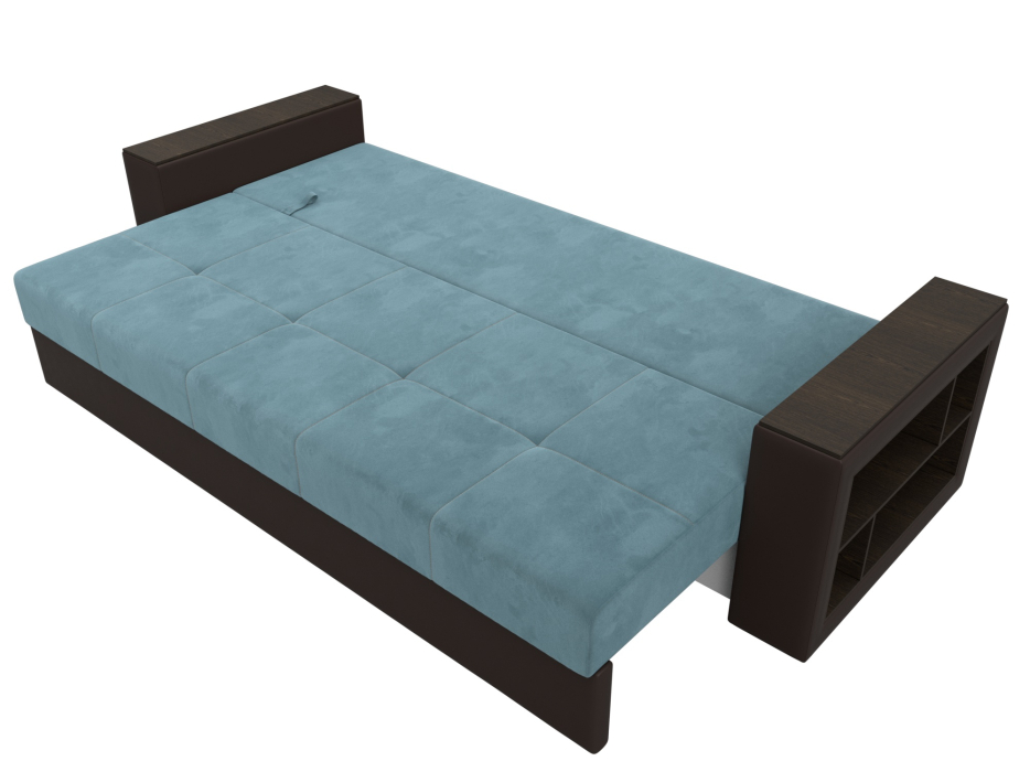 Диваны прямые, Диван прямой Дубай Лайт, велюр/экокожа